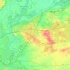 Möser topographic map, elevation, terrain