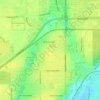 Mayfair topographic map, elevation, terrain