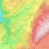 Saint-Gorgon-Main topographic map, elevation, terrain