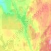 Kuortane topographic map, elevation, terrain