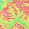 Titisee-Neustadt topographic map, elevation, terrain