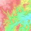 Gudiyatham topographic map, elevation, terrain