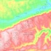 Leroy Township topographic map, elevation, terrain