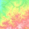 Ain Kihal topographic map, elevation, terrain