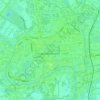 Phra Nakhon Si Ayutthaya City Municipality topographic map, elevation, terrain