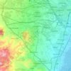 Torrent topographic map, elevation, terrain