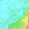 Zazymia topographic map, elevation, terrain
