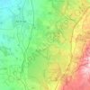 Lachish Regional Council topographic map, elevation, terrain