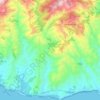 Palizzi topographic map, elevation, terrain