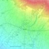 Itahari topographic map, elevation, terrain