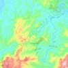 Consolação topographic map, elevation, terrain