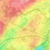 Meyrin topographic map, elevation, terrain