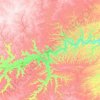 Tarim District topographic map, elevation, terrain