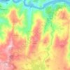 Numão topographic map, elevation, terrain