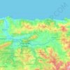 Oued Sebaou topographic map, elevation, terrain