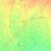 Saharsa topographic map, elevation, terrain