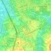 Parque Iracema topographic map, elevation, terrain