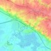 Savenay topographic map, elevation, terrain