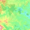 Camargos topographic map, elevation, terrain