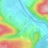 Vaake topographic map, elevation, terrain