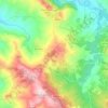 Stio topographic map, elevation, terrain