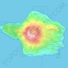 Ilha do Faial topographic map, elevation, terrain