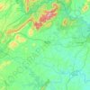 Bedford County topographic map, elevation, terrain