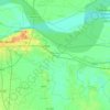 Sabour topographic map, elevation, terrain