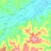 Montelabbate topographic map, elevation, terrain