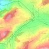 Cressier (FR) topographic map, elevation, terrain