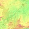 Kabini topographic map, elevation, terrain