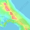 Tera Cora topographic map, elevation, terrain