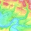 Cossesseville topographic map, elevation, terrain