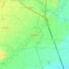 Stroppiana topographic map, elevation, terrain