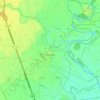 Caresana topographic map, elevation, terrain