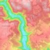 Bärenthal topographic map, elevation, terrain