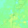 Nangwarry topographic map, elevation, terrain