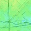 Versalles topographic map, elevation, terrain