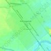 Río Segundo topographic map, elevation, terrain
