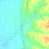 Caldwell topographic map, elevation, terrain