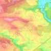 Dettingen am Albuch topographic map, elevation, terrain