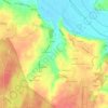 Carvide topographic map, elevation, terrain