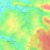 Chasné-sur-Illet topographic map, elevation, terrain