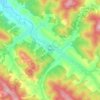 Turie topographic map, elevation, terrain