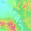 Sungai Air Antan topographic map, elevation, terrain