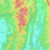 Chae Son National Park topographic map, elevation, terrain