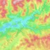 La Salvetat-sur-Agout topographic map, elevation, terrain