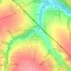 Малеево topographic map, elevation, terrain