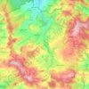 Extertal topographic map, elevation, terrain