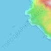 Isla del Coco topographic map, elevation, terrain
